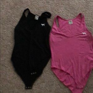 Victoria’s Secret pink body suits